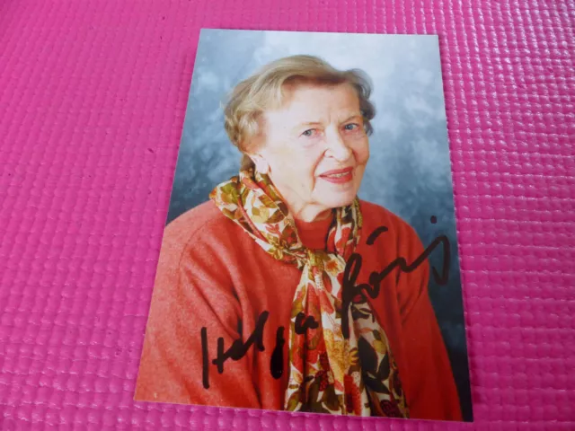 HELGA GÖRING Autogramm signiert auf 9x14 cm Foto