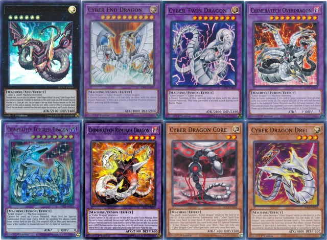 YUGIOH ZANE TRUESDALE Complete Deck -Cyber Dragon Infinity -Chimeratech  Fortress $50.00 - PicClick