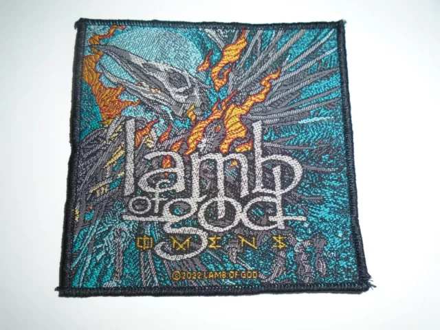 Lamb Of God Omens Woven Patch