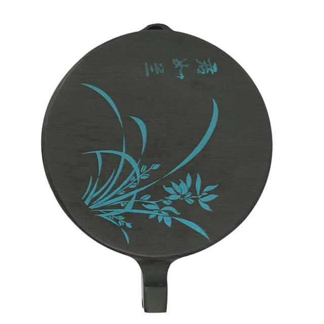 1pc chinesische Kalligraphie Naturstein Fischform Inkstone Kalligraphie