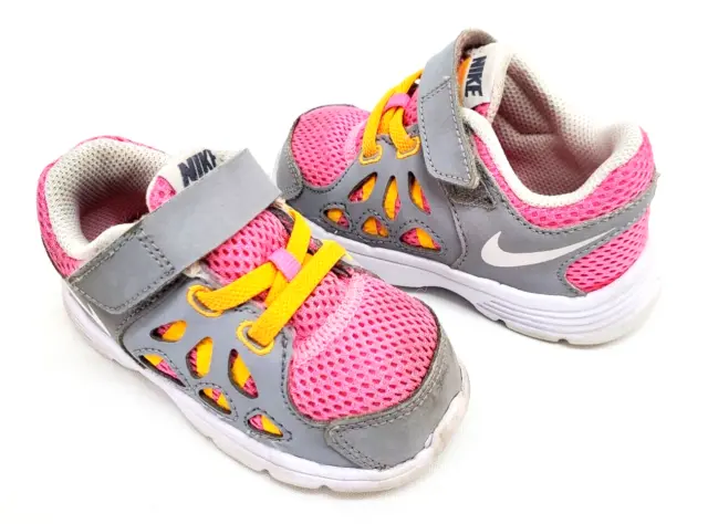 Nike Fusion Run 2 Pink Toddler Girls Size 6c