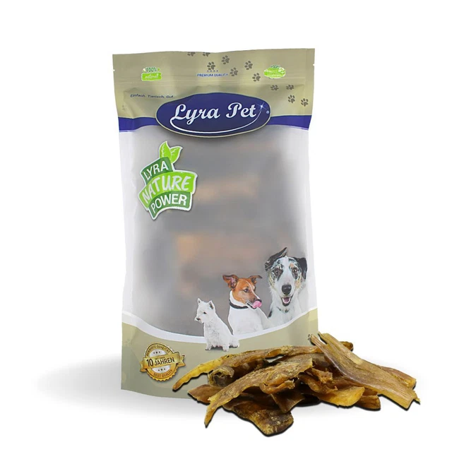 3 kg Rindernackensehnen Abschnitte 8 - 12 cm Kausnack Hundefutter Hund Lyra Pet®