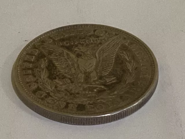 Pluribus Unum 1921 Silver One Dollar US Coin Wrap in a Bezel