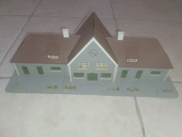 Lot De Maquettes De Gare Jouef Maisons - Modélisme Ferroviaire, Flocage, Ferronnerie, Occasion