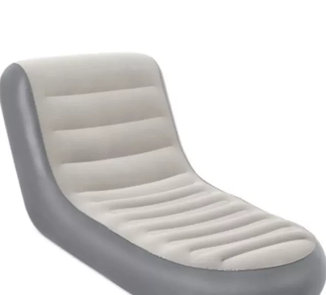 Tumbona deportiva Bestway silla, cómoda tumbona de lujo indor/exterior, silla de camping