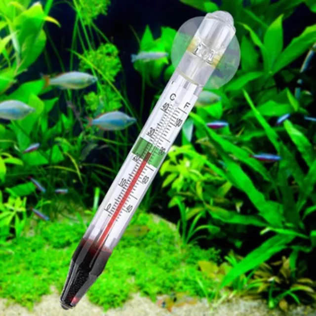 Fishbowl Glass Meter Aquarium Fish Tank Digital Water Temperature Thermometer 2