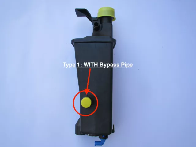 NEW EXPANSION TANK FOR  BMW E53 X5 (6 cyl)  / E46  / E83 X3 (WITH BYPASS PIPE)