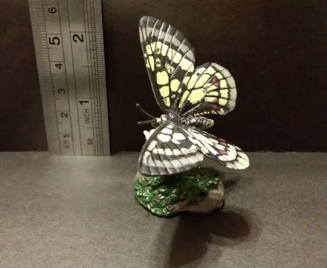 Kaiyodo Natural Monuments of Japan Exclusive Parnassian Butterfly Insect Figure