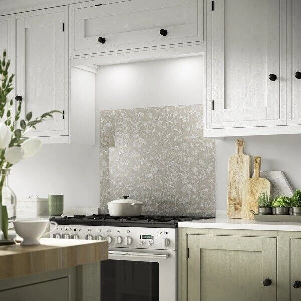 Panel trasero de cocina Laura Ashley Splashback Lisette pedernal cocina pedernal