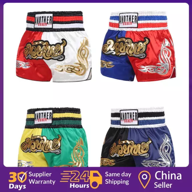 Boxing Shorts Breathable Fight Kickboxing Pants Durable Elastic Sports Equipment