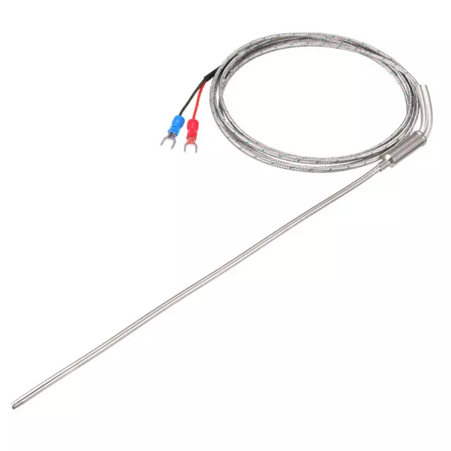 K Type Temperature Sensor Probe 1.5M Cable 3-5mm x 100-300mm Probe Thermocouple