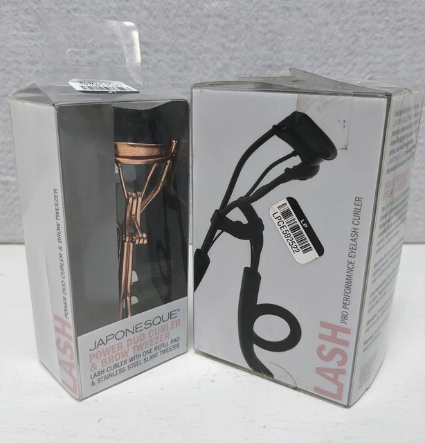 Juego de 2 - Rizador de pestañas Power Duo JAPONÉS y rizador de rendimiento profesional