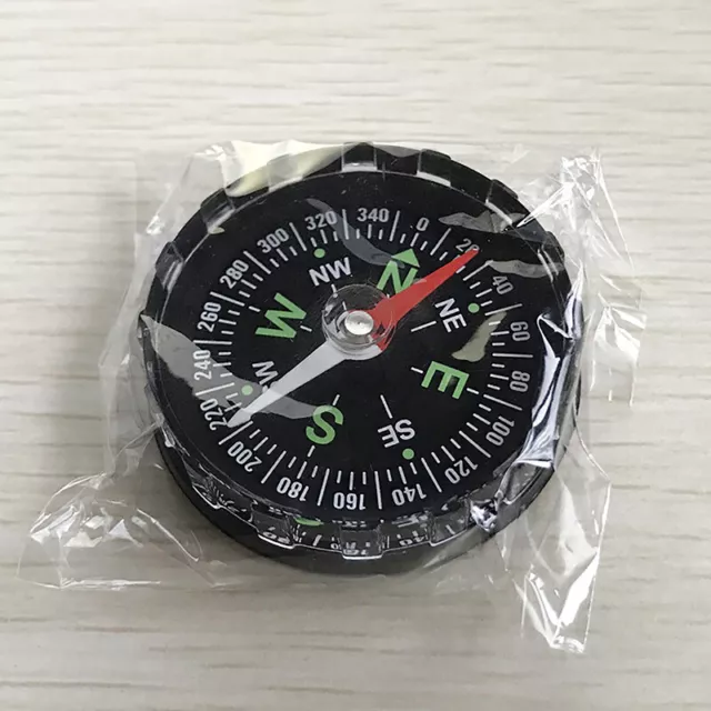 Camping Hiking Compass Portable Mini Precision Compass Practical Guide Outdoor