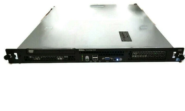 Serveur Dell PowerEdge R200 – 5Go RAM, 250Go HDD – Windows Server 2008 / Win 10 Pro