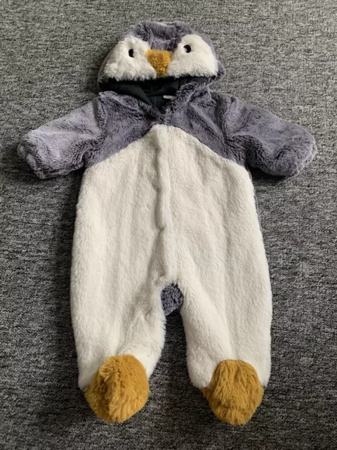 Fluffy penguin onesie clearance