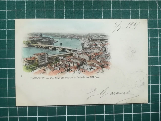 Sd313 CPA Be Circa 1900 Toulouse - View General Prise De La Dalbade