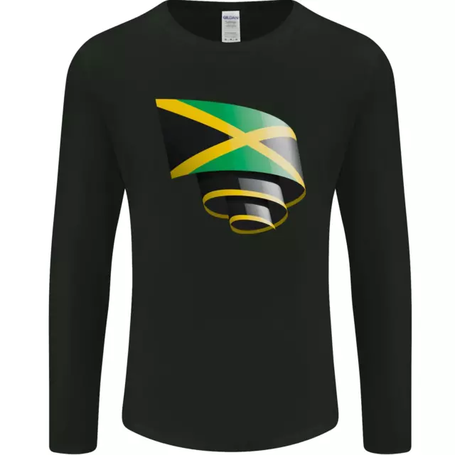 Chicorées Jamaican Drapeau Jamaica Jour Football Hommes T-Shirt