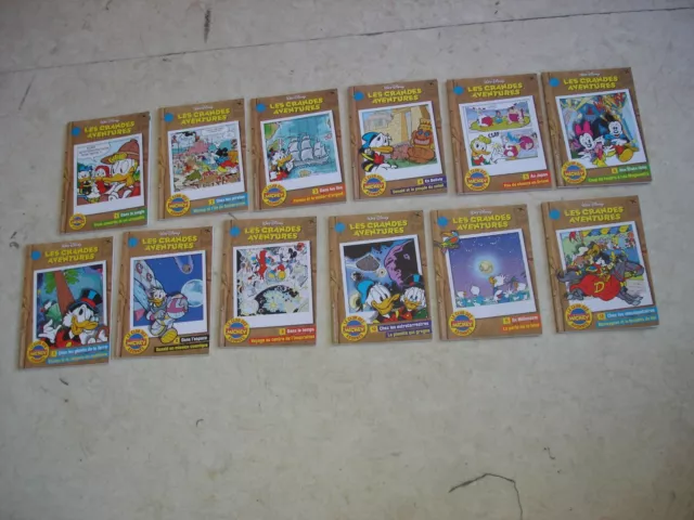 LE JOURNAL DE MICKEY- LE CLUB DES ABONNÉS- LES GRANDES AVENTURES Série complète