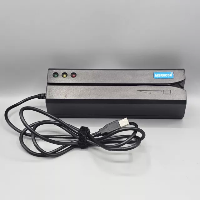 MSR605X Magnetic Stripe Card Reader Writer Encoder Credit Magstrip