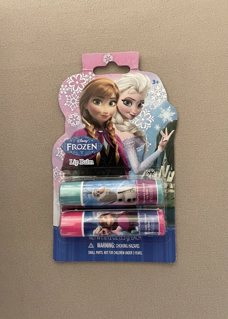 .12 Oz. TWO Frozen Cotton Candy & Watermelon Flavored Lip Balms, New In Package!