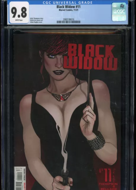 2021 Marvel Comics - Black Widow #11 1st Print - Adam Hughes Cover CGC 9.8 NM/MT