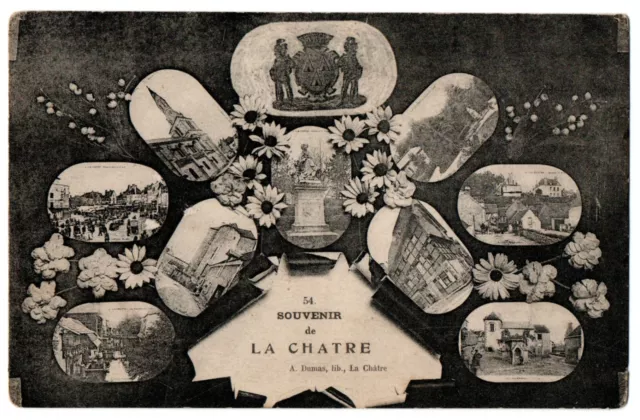 CPA 36 - LA CATRE (Indre) - 54. Souvenir of the Cat - Ed. A. Dumas