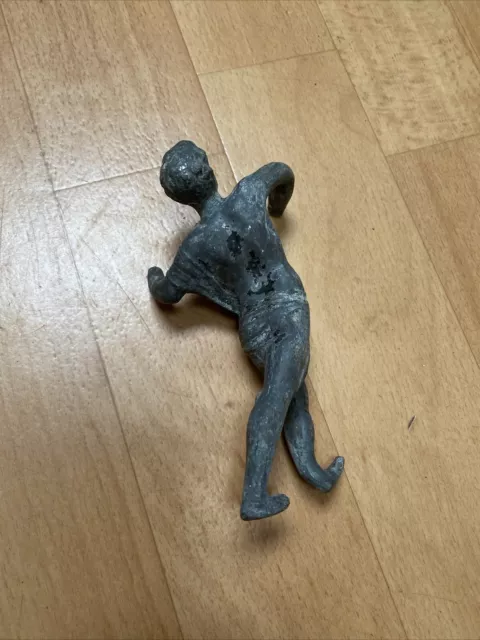 Rare Lead Figure, Antique Or Older…0.360kg, 13cm Long