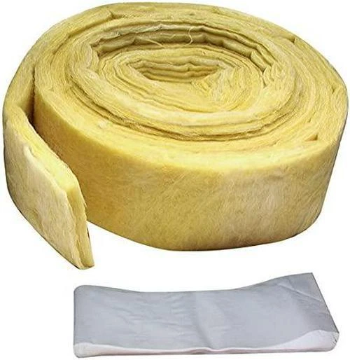 Fiberglass Pipe Insulation Wrap - 25 Feet, MD Building Products 04929