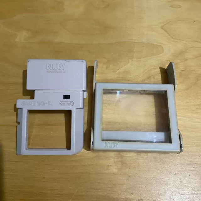 Nintendo Gameboy Nuby Magnifier Lens & Working Game Light