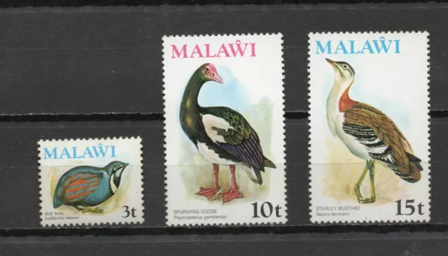 Malawi 1975- Oiseaux Comme Neuf** (Mnh) Pas De Charnière