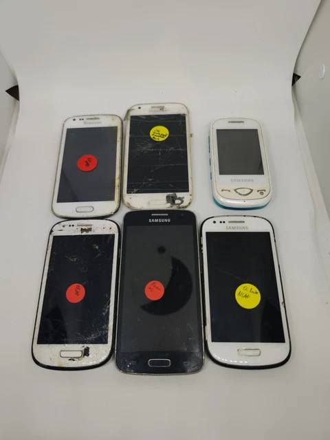 Lot De Téléphones Hors Service – Pour Pièces Détachées – Multiples Modèles