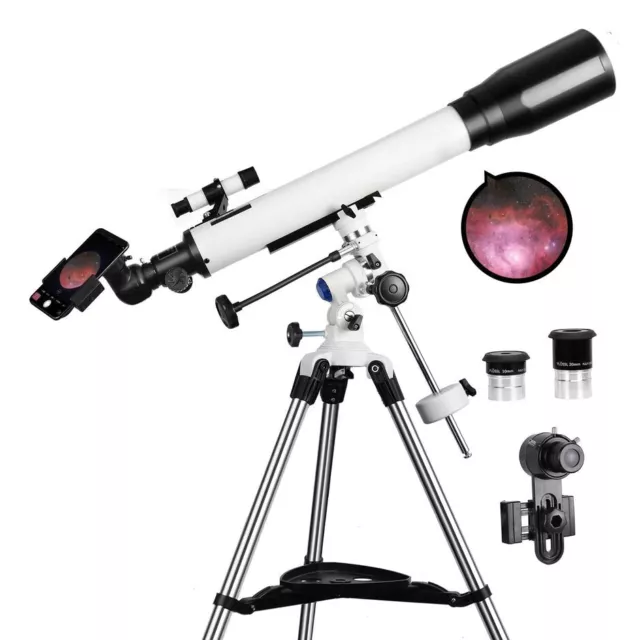Telescopes for Adults, 70mm Aperture and 700mm Focal Length Professional...