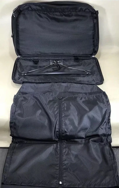 Used Dakota by Tumi Black 22” Exp Carry On Garment Bag Overnighter Briefcase 8