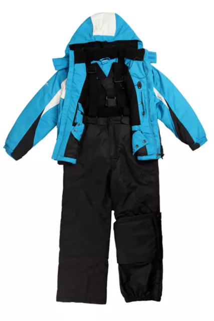 Youth Big Kids Boys Ski/Snow Suit Jacket/Pants Blue/Red/Yellow SZ7-14 Waterproof