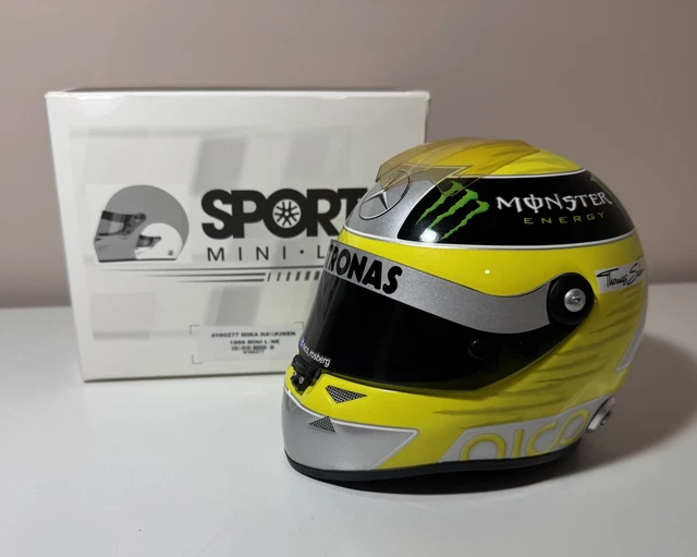 CASQUE HELMET SAINZ Eifel F1 2020 Schubert 1/2 EUR 350,00 - FR