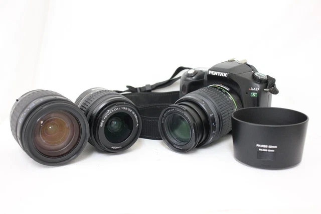 PENTAX ISTD S Smc Pentax-Da L 50-200Mm F4-5.6 18-55Mm F3.5