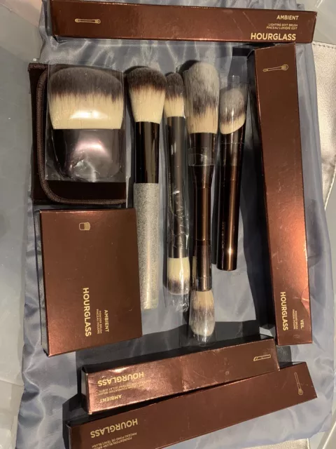 HOURGLASS 5 Piece Brush Set - Brand New With Receipt