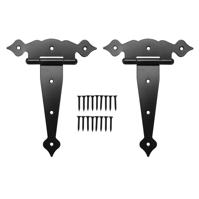 Heavy Duty Gate Hinges 8inch Strap Hinges Shed Door Hinges Barn Door Hinges foJ6