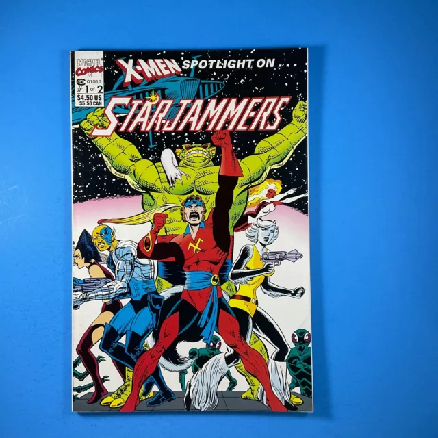 X-Men Spotlight on Starjammers #1 Marvel Comics 1990 Dave Cockrum 48pgs Prestige