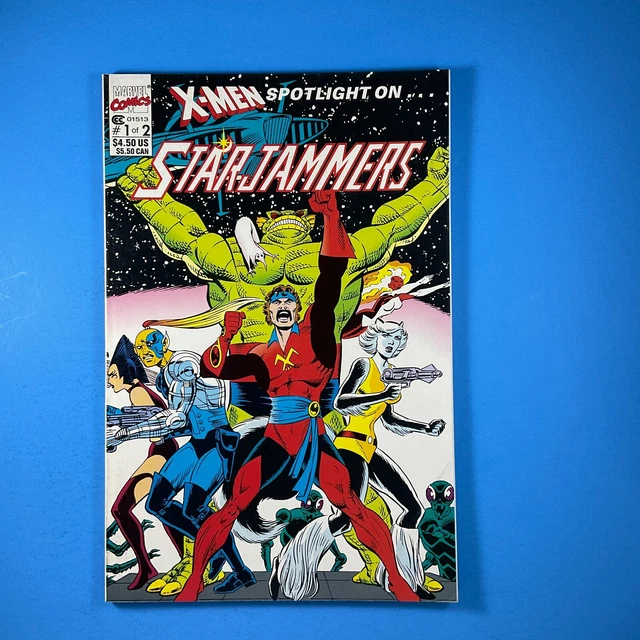 X-Men Spotlight on Starjammers #1 Marvel Comics 1990 Dave Cockrum 48pgs Prestige