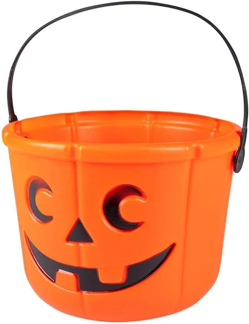 Boland-65454 Cestino Zucca Halloween 'Dolcetto o Scherzetto' per Bambini Ar