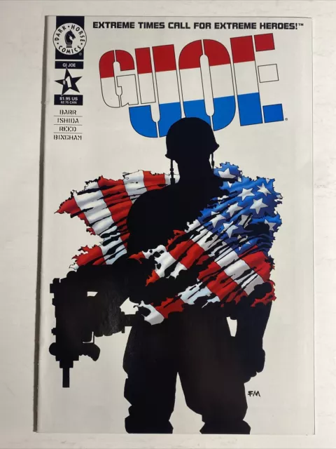 GI Joe #1 - Red White Blue Logo VARIANT - Cover by FRANK MILLER Dark Horse