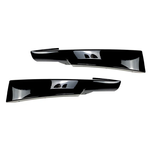 Copertura paraurti anteriore nero lucido taglio protezione inferiore splitter Sp Q5T5