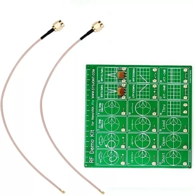 Filter Attenuator RF Demo Kit RF Tester Board for NanoVNA-F/H Vector Network