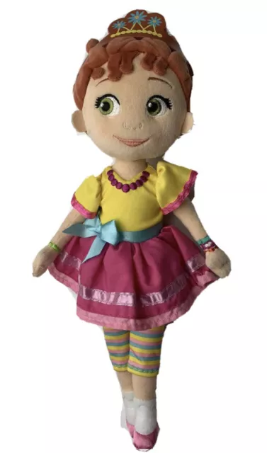 disney store frozen,Princess Anna Plush doll  Wearing A Crown (length 16 inches)