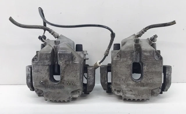 2006-11 Bmw E90 E92 325 328 Brake Caliper Front Left Driver Right Pair Aluminum