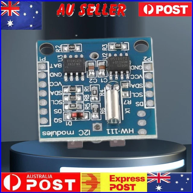 DS1307 AT24C32 Tiny RTC Module I2C Real Time Clock Memory Board (with battery)