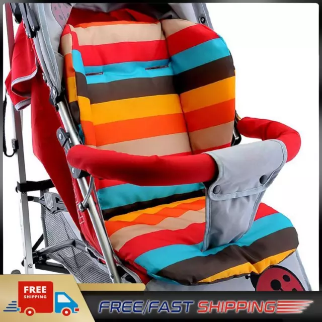 Rainbow Baby Stroller Buggies Pads Seat Chair Cushion Thickening Cart Pads
