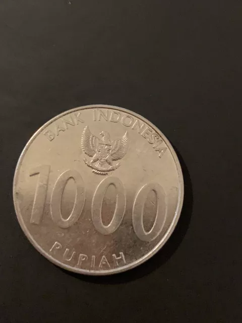 2010 Indonesia 1000 Rupiah Coin - SCARCE - FREE P&P