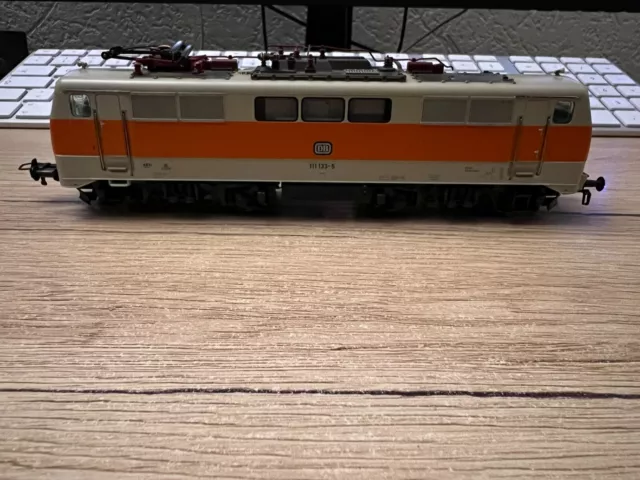 Märklin H0 Numérique E-Lok 3355 BR111 On / Collecteur de Courant Fehlt Sonst Ok